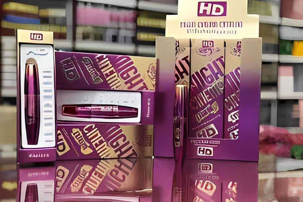 ماسكرا مايت سينما hd؛ طبيعية غير سامة احترافية سهل الإزالة