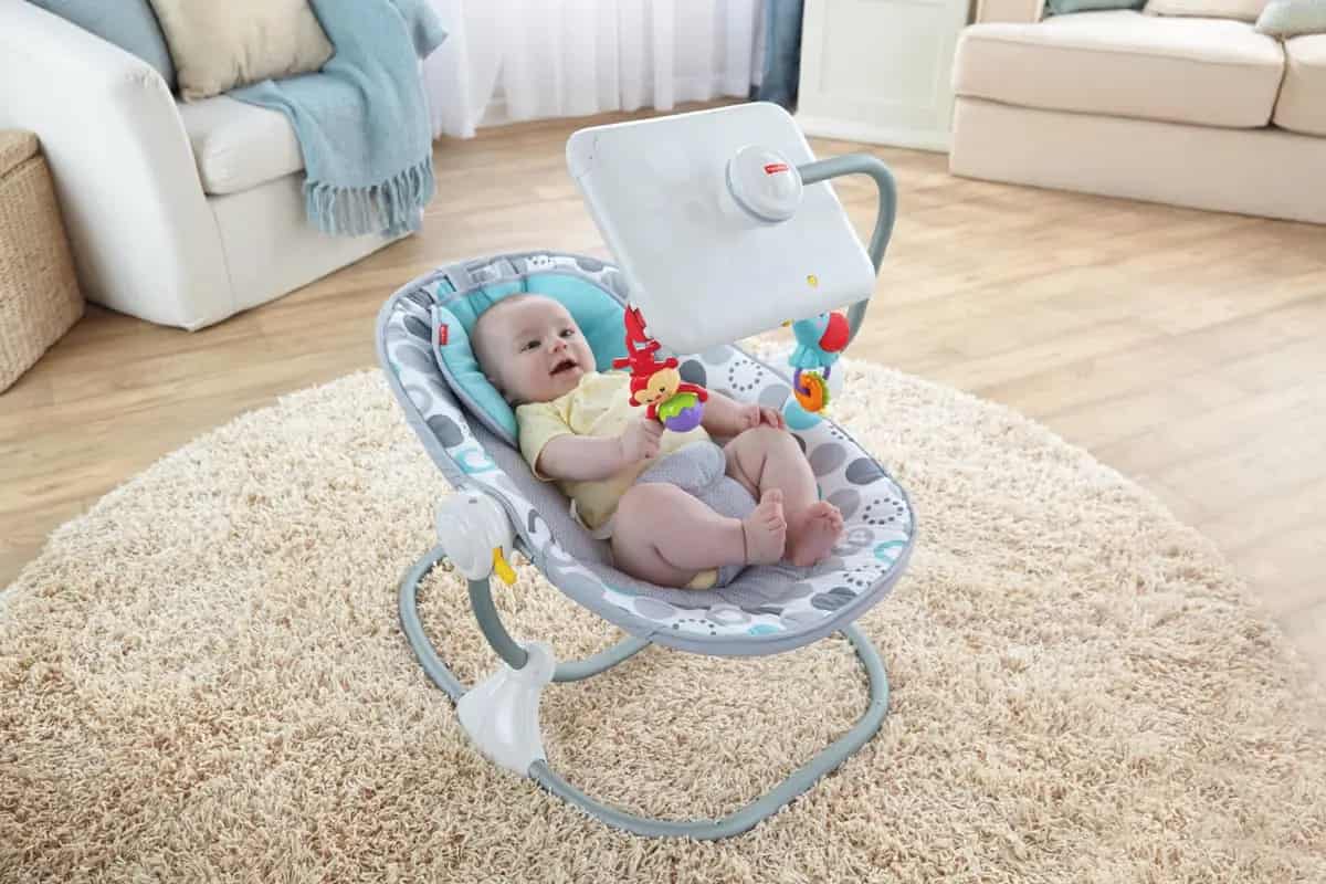 كرسي هزاز للاطفال بالكهرباء في تركيا؛ الحركات الدائرية الأمامية الخلفية