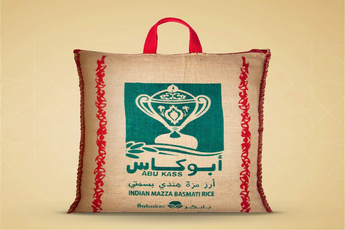 ارز ابو كاس 3 كيلو؛ أبيض بني الحار الرطب الدقيق الحلويات الخبز