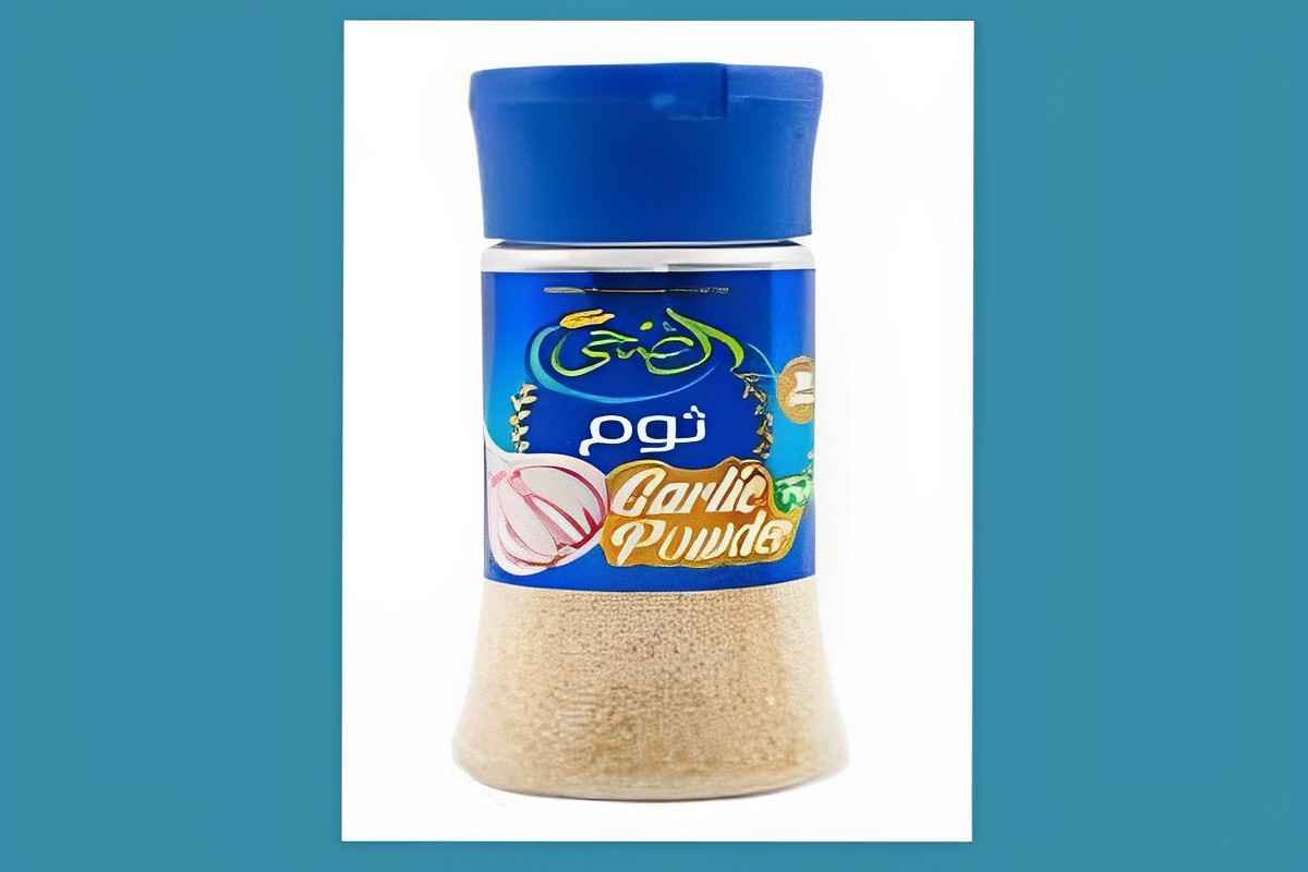 ثوم بودر الضحى (بهارات) طهي الأطعمة يقوي المعدة الفيتامينات fibres