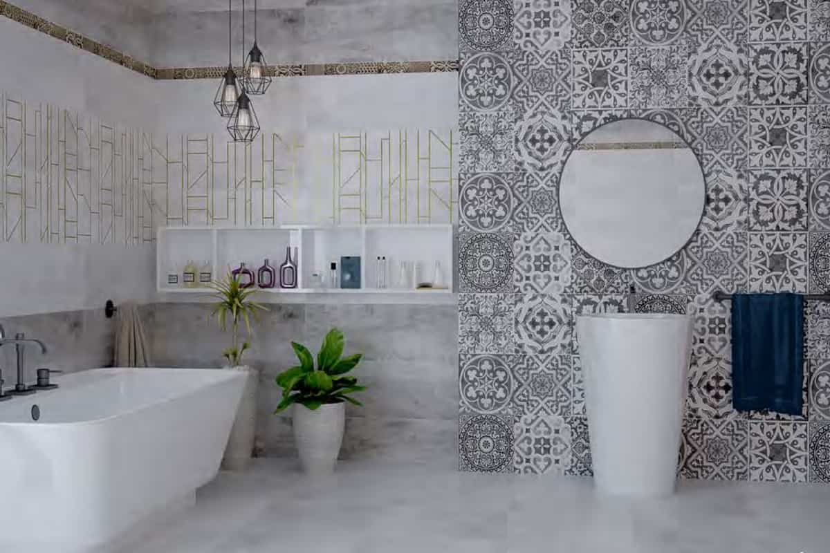 سيراميك رويال اليوم (السيراميك الزجاجي) البسيطة المنقوشة المطبخ الحمامات