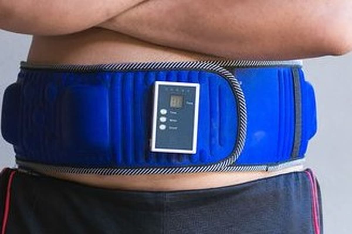 حزام التخسيس الهزاز الحراري لاذابة الدهون والترهلات؛ إنقاص الوزن