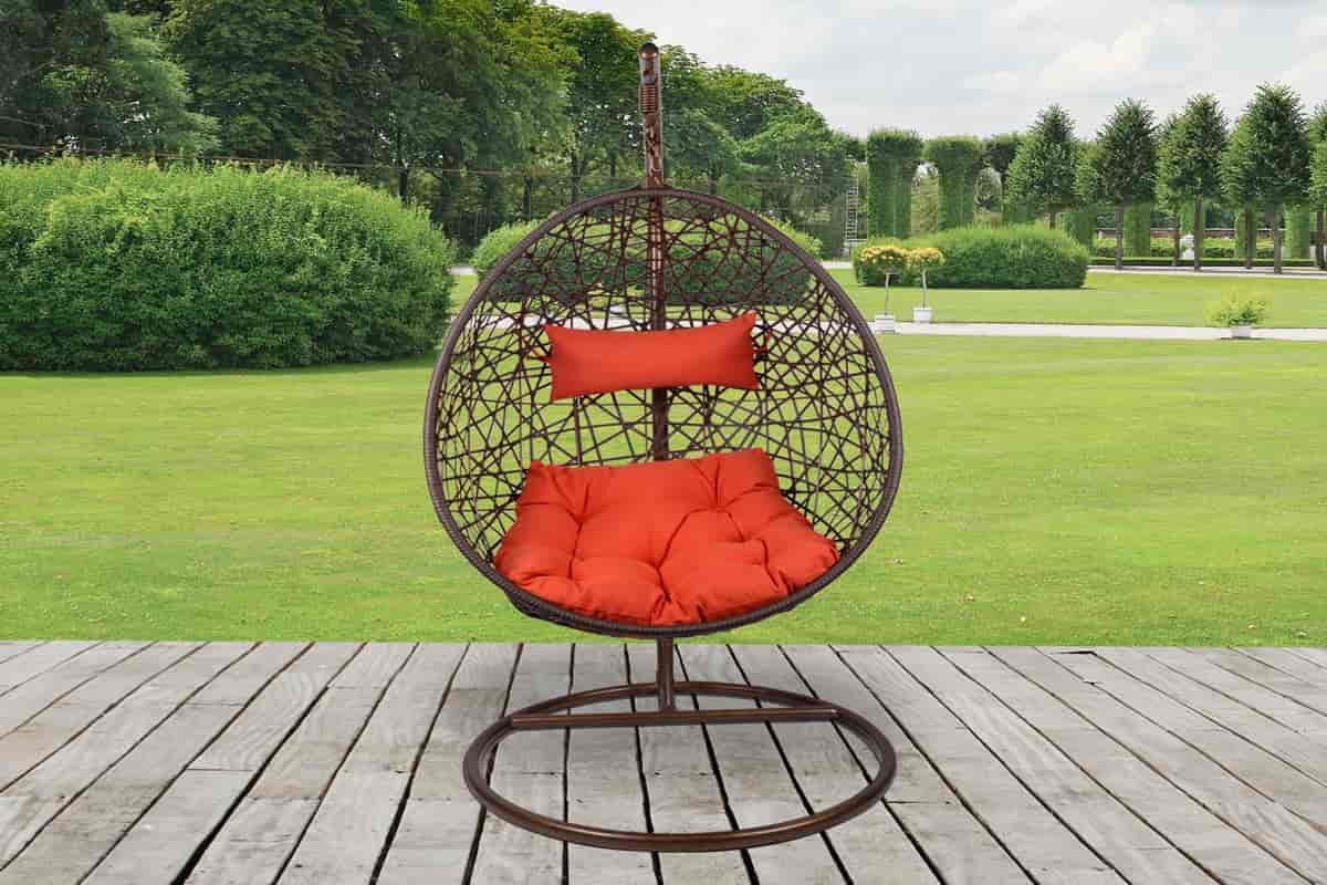 كرسي عش العصفور؛ دائري دمعة معدن الحديد إزالة التوتر اليومي