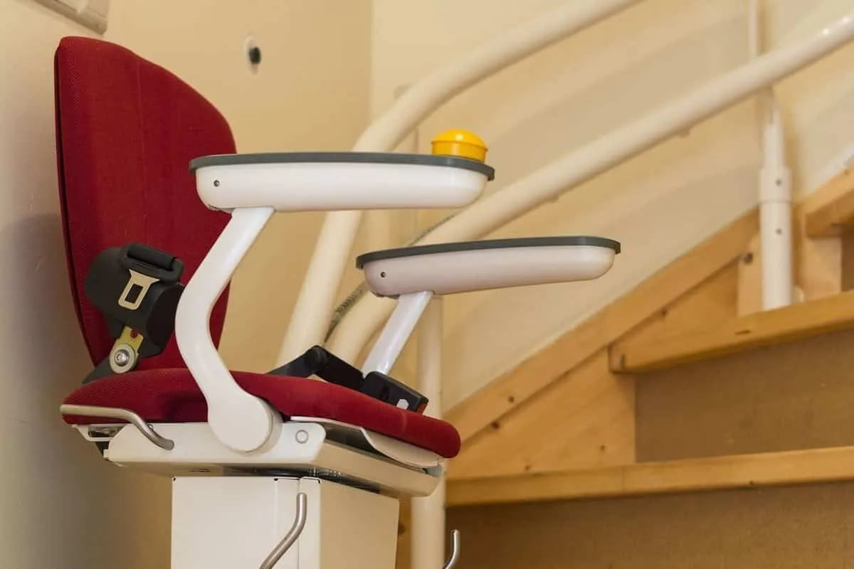 كرسي كهربائي للدرج؛ المباشر الدوار كبار السن المعاقين 40 سم