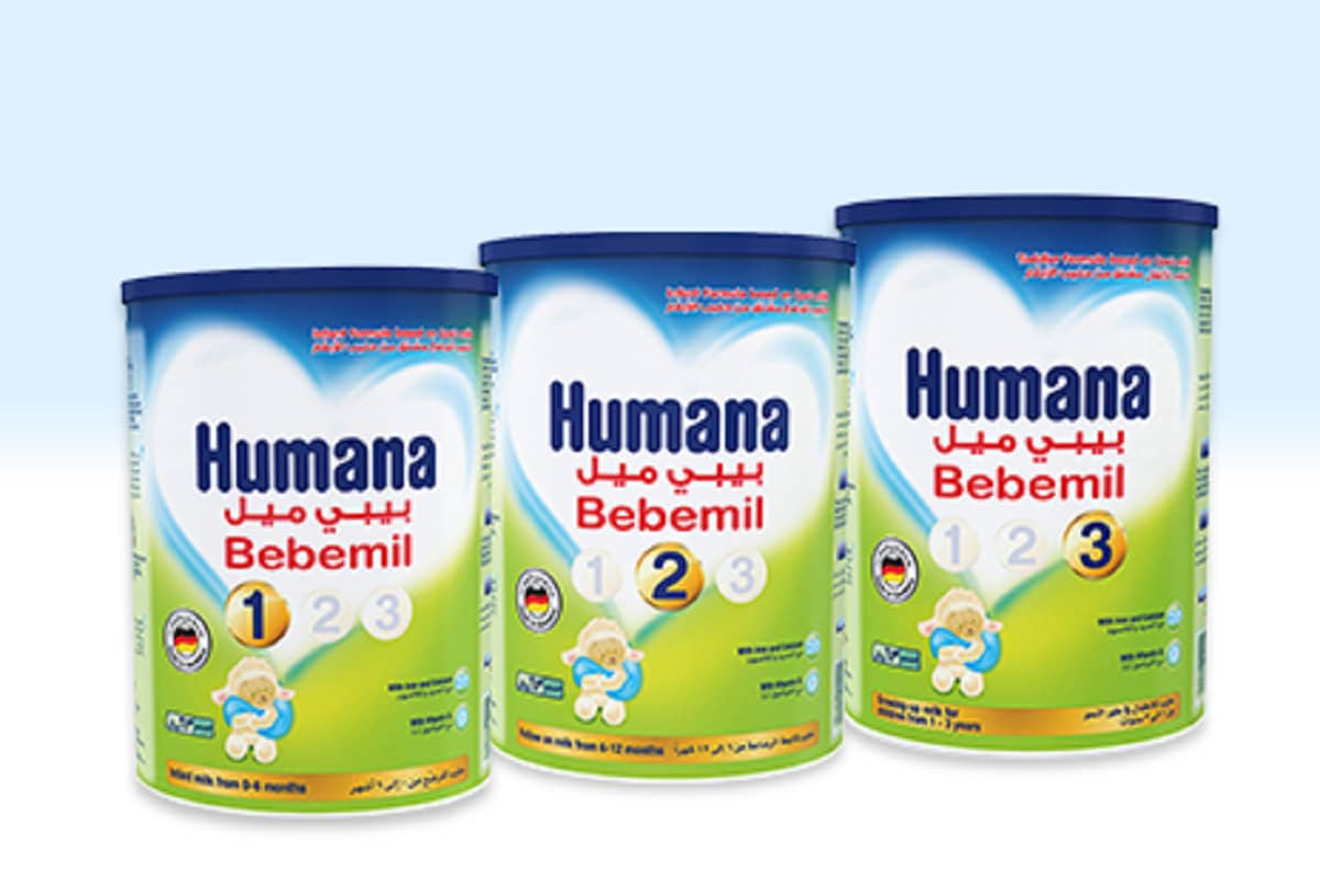 حليب هيومانا 2؛ مساحيق ستساعد اطفال النمو أوميغا 3