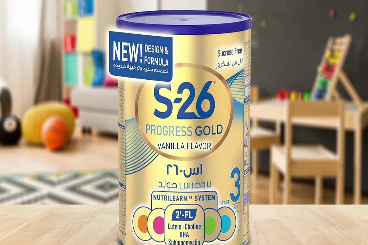 حليب بروجرس جولد؛ مكمل النمو الكافي الطفل يحتوي البروتين