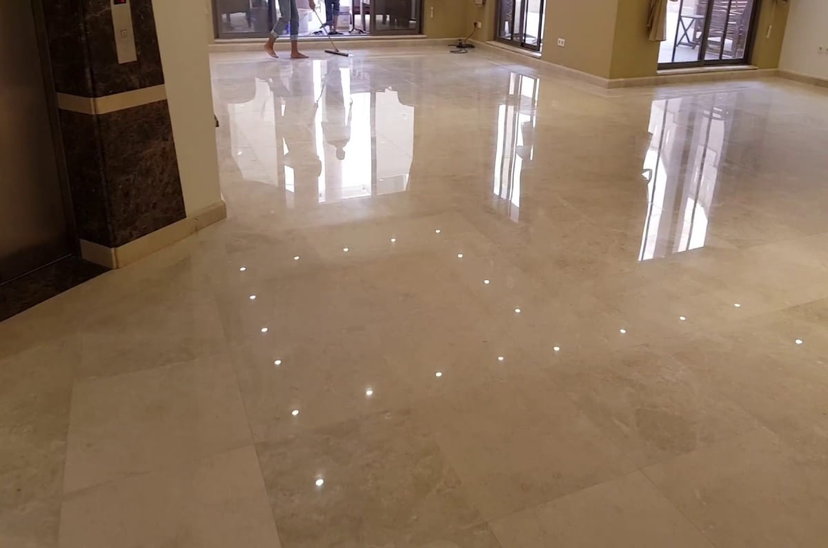 بلاط ارضيات موزايكو؛ مربعة متعددة الأضلاع سهل التنظيف 30*60 سم