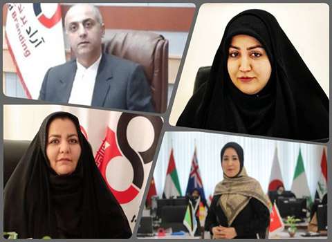 يتحدث التجار والموظفون عن النقاط الخاصة وبناء الثقة والفاتورة المسبقة والشحن في التصدير