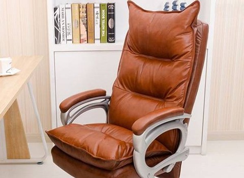 السعر والشراء كرسي مكتب ثابت جلد بمواصفات كاملة