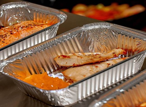 سعر الشراء بالجملة صحن سفري المنيوم رخيص ومعقول