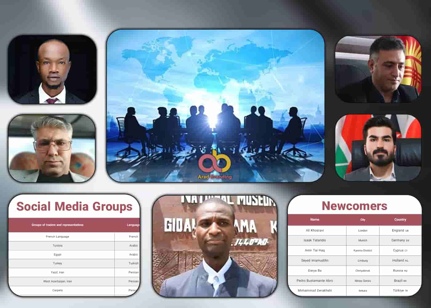 4 ملاحظات التجارية، مقاطع فيديو، 10 مجموعات على وسائل التواصل الاجتماعي، أحداث مريرة وحلوة، الوافدون الجدد