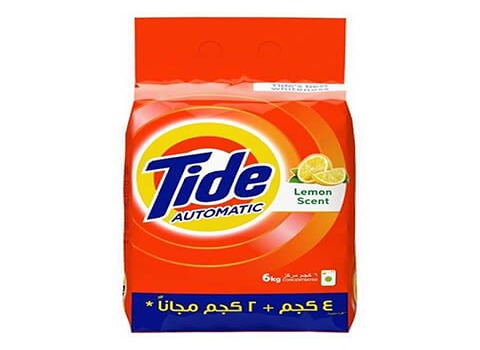 السعر والشراء مسحوق غسيل تايد 6 كيلو بمواصفات كاملة