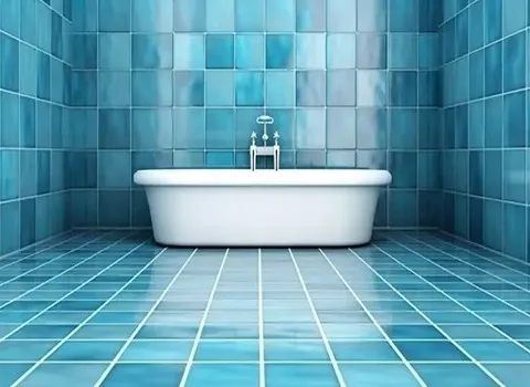 سعر الشراء بالجملة بلاط ازرق فاتح رخيص ومعقول