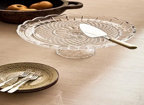 قائمة أسعار اطباق زجاج للحلويات جملة واقتصادية