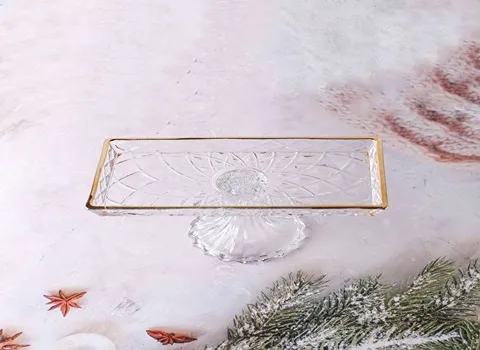 التعارف صحن زجاج شفاف مستطيل من صفر إلى مائة أسعار الشراء بالجملة