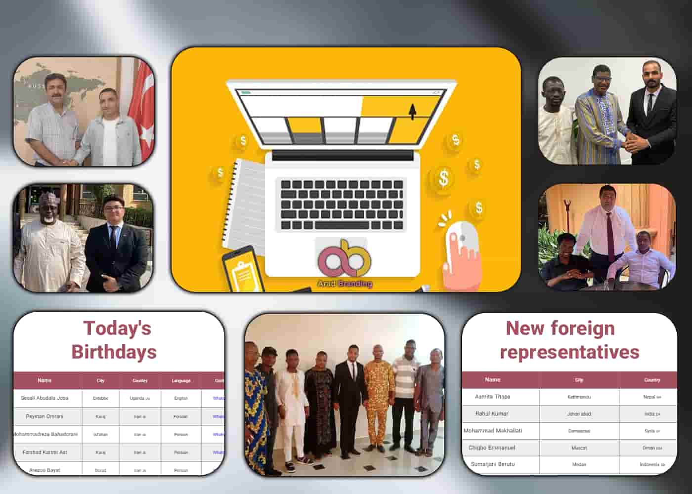 توثيق الصور والاتصالات الأعمال