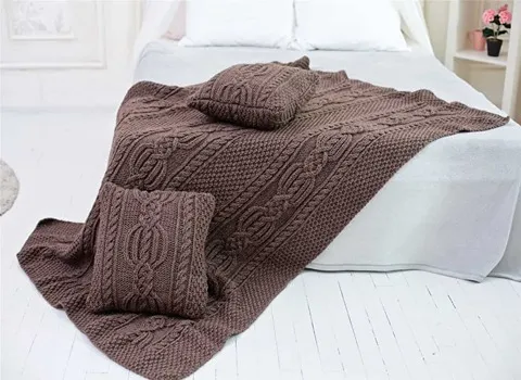 مفرش الكروشيه؛ خيوط طبيعية نسيج ناعم لا يسبب حساسية