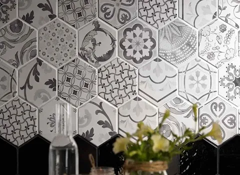 البلاط الاسباني في مصر؛ لامع أنيق ضد الماء الرطوبة tile