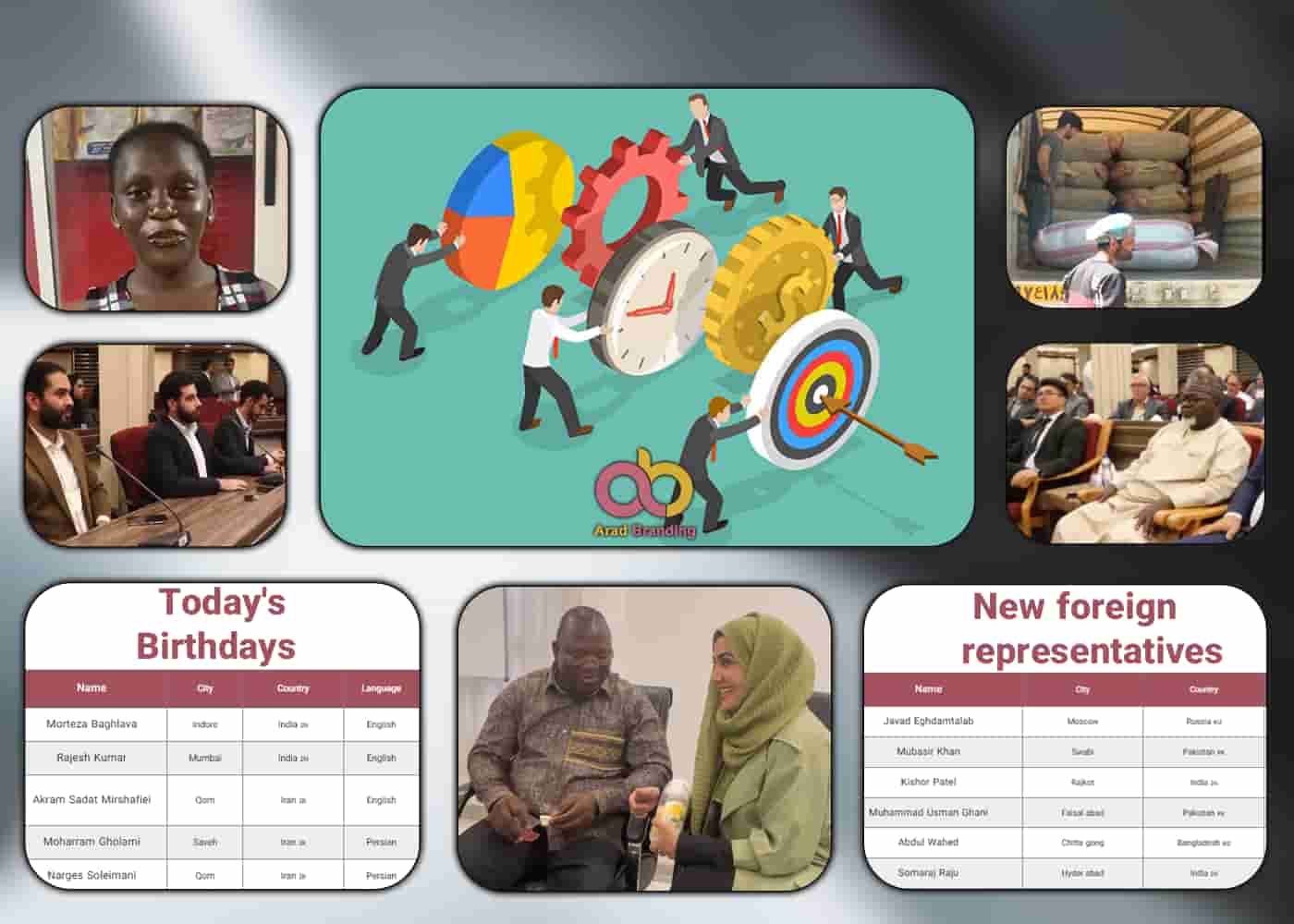 توثيق الفيديو والاتصالات الأعمال في آراد