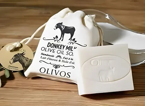 صابونة حليب الحمار؛ عشبية تنظيف البشرة أوميغا 3 الكالسيوم