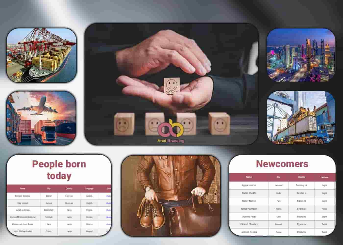 معلومات تجارية، الأحداث المريرة والحلوة، الوافدون الجدد