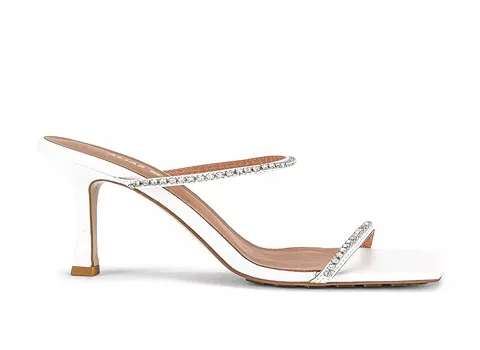 صندل كعب عالي (حذاء صيفي) جميل انيق متين جلد درجة اولى