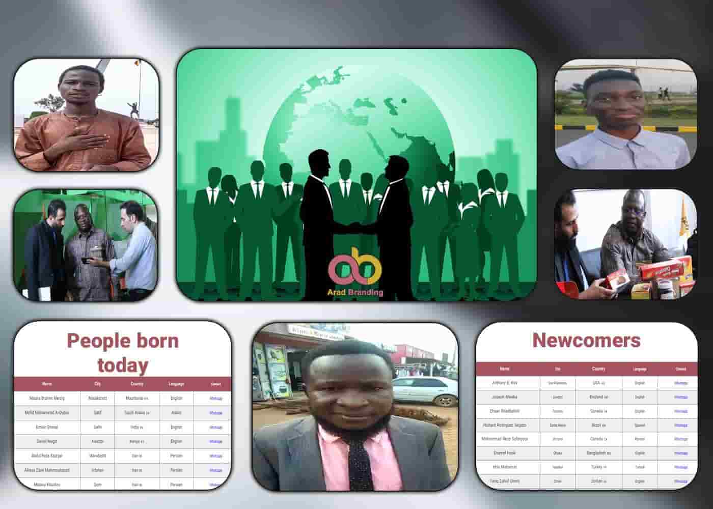 البودکاست، فيديو، معلومات تجارية، 10 مجموعات تواصل اجتماعي، الأحداث المرة والحلوة، الوافدون الجدد