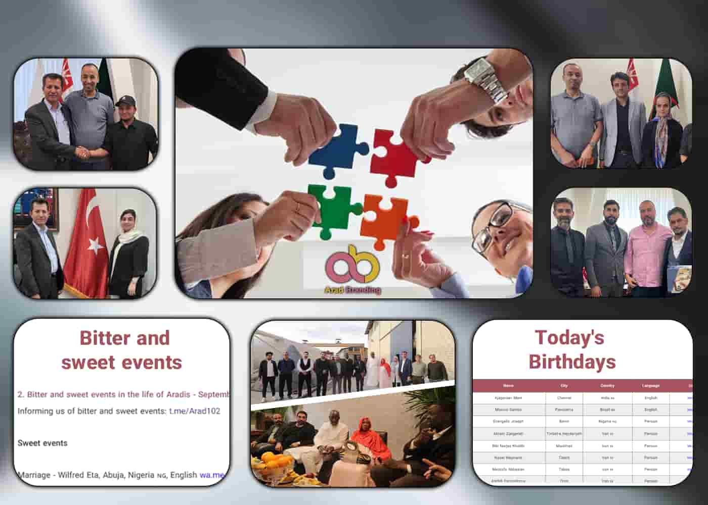 البودکاست، توثيقات بالصور وأحداث حلوة أو مرة