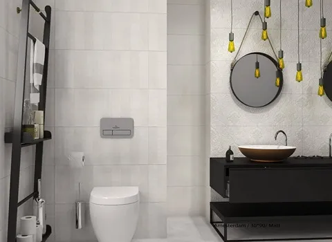 سعر الشراء بالجملة بلاط بورسلان رمادي رخيص ومعقول