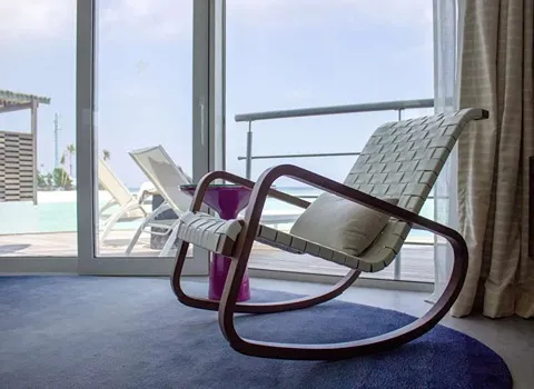 كرسي استرخاء متحرك مع التفسيرات الكاملة والتعريف