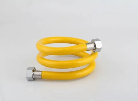 خرطوم الغاز الطبيعي؛ البلاستيك المقاوم الحريق سخانات المياه تتحمل 50 درجة