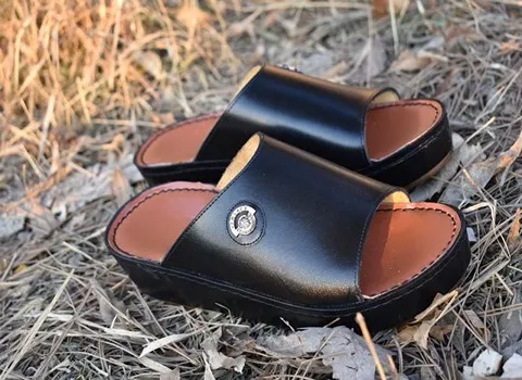 تعلم شراء نعال رجالي جلد طبيعي من صفر إلى مائة