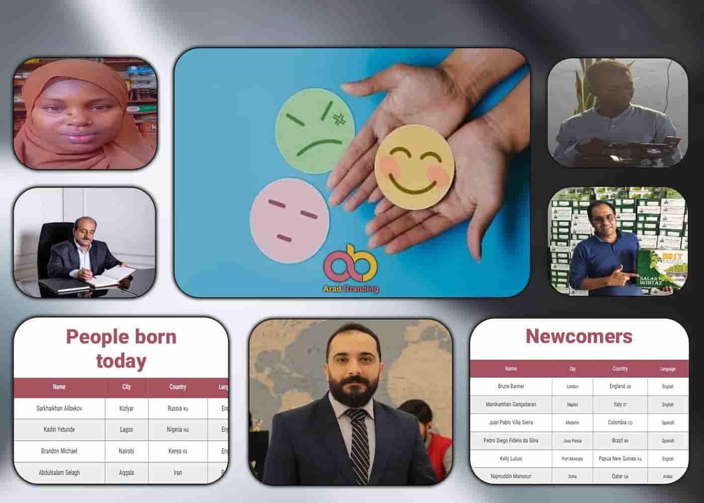 5 ملاحظات، أحداث مريرة و حلوة، الوافدون الجدد