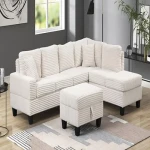 The price of bulk purchase of cream cozy couch is cheap and reasonable