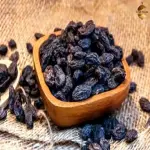 black raisins' nutrition value in turkey