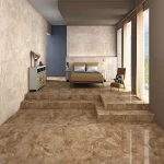 The price of bulk purchase of cream ceramic tile is cheap and reasonable