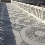 Soft Travertine Tiles; Waterproof Anti slip 4 Colors White Cream Beige Gray