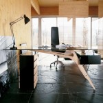Zanotta Cavour Desk; Alluring Appearance Solid Wood Five Drawers Two Shelves