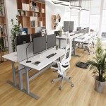 Uplift Desk In Bangladesh (Office Table) Sitting Standing Adjusting Height Ability