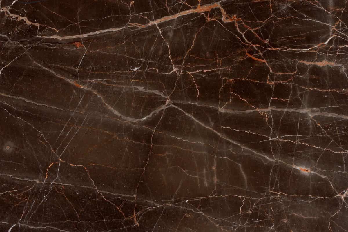 Emperador Marble; Dark Brown Color First Grade White Gold Veins