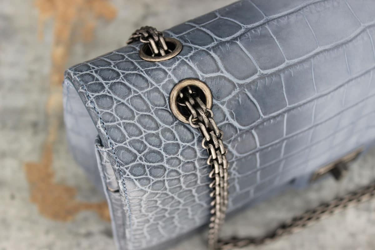 Crocodile Leather in Pakistan; Ridges Skin 4 Products Bag Belt Jacket Shoes