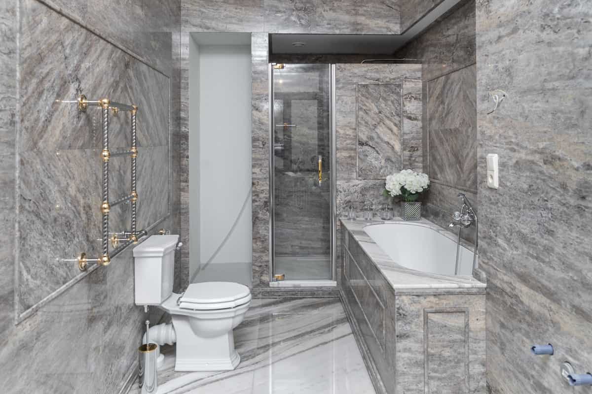 Silver Grey Travertine (Terrestrial Limestone) High Cutting Polishing Capabilities Stone