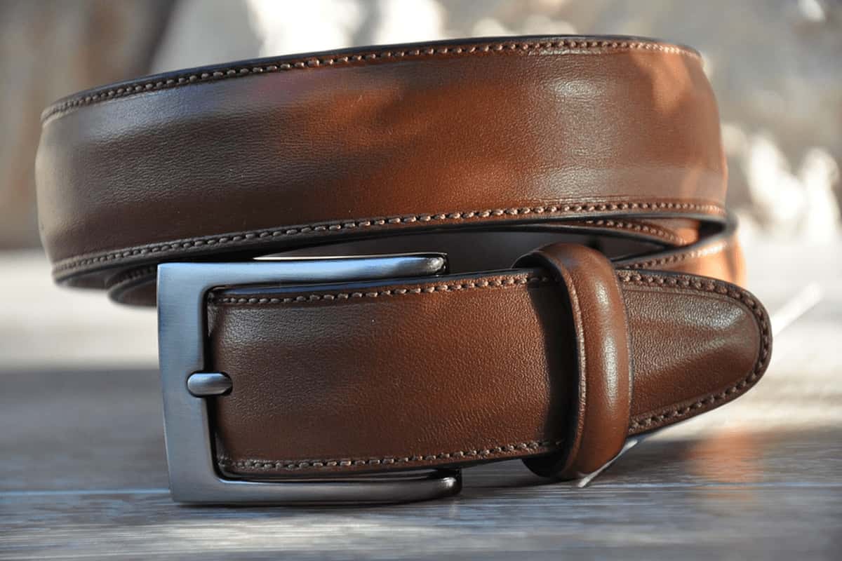 Leather Belt in Sri Lanka (Waist Tie) 4 Colors Browns Blacks Tans Greys