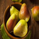 Pear in India Per Kg; Sweet Contain Protein Carbohydrates Fiber Decreasing LDL Blood