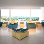 Modular Office Sofa; Economical Modern Design Fit Space Easily Layout Change