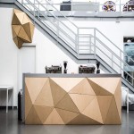 Reception Desk in Kenya; MDF Pine Wood Body Iron Galvanized Legs