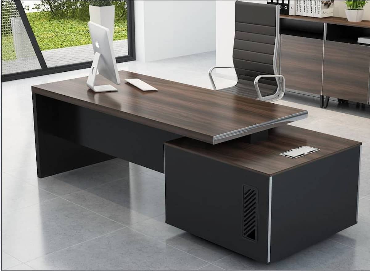 Piyestra Office Table in Sri Lanka; Melamine Faced Chipboard Files Folders Documents Storage