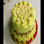 Rasmalai Cake 250 Gram; Milk Eggs Green Cardamoms Pistachio Made Nuts Garnished