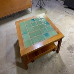 Stickley Tile Top Coffee Table; Smooth Textured Printed Graphic Design (17 35 Cm Sizes)