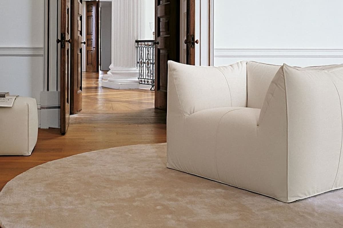 Single Sofa in Nepal; Cotton Wool Jute Leather Materials Solid Wood Frames